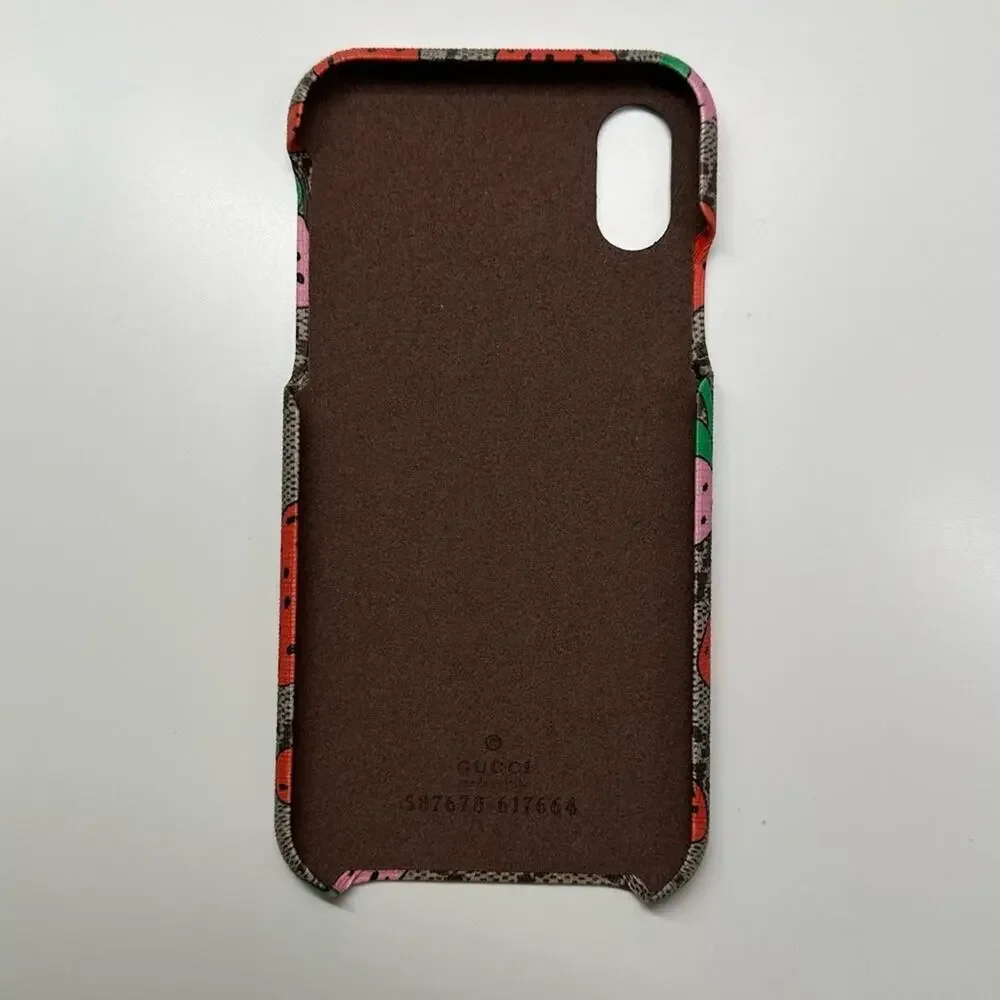NWB | Gucci | Strawberry iPhone X/XS Case